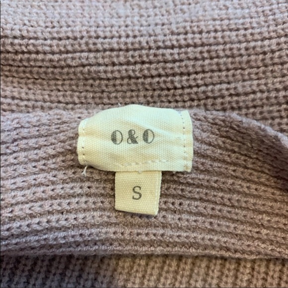 O&O twist back mauve sweater - Picture 8 of 8